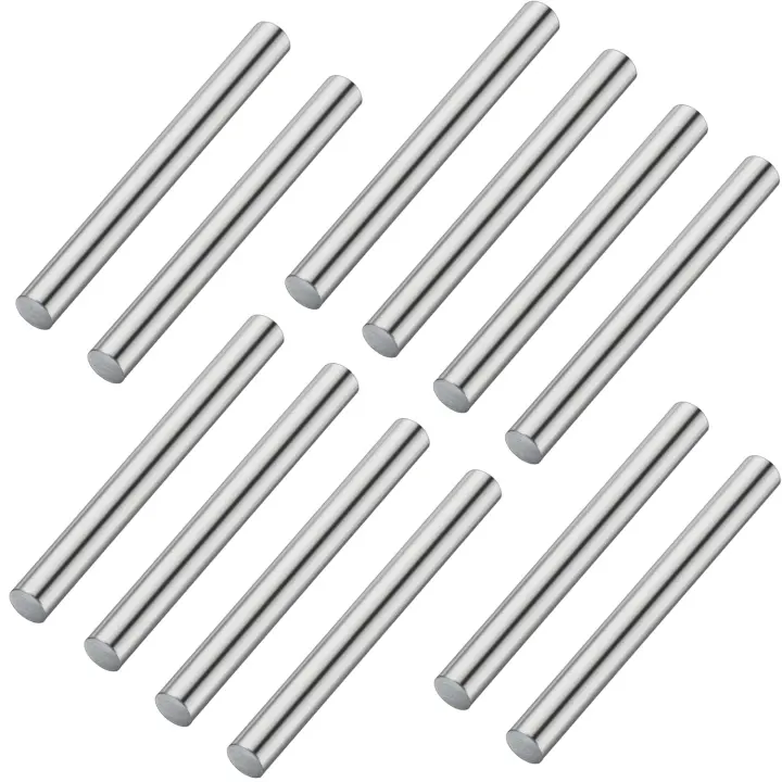 12-Pack Zinc Anode Rods — 99.995% Pure, 10 x 1 cm Corrosion Protection