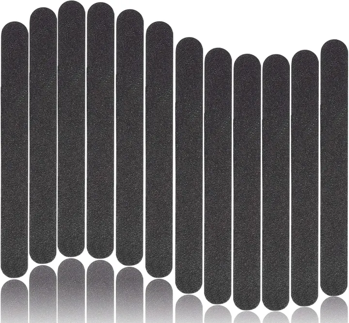 21-Pack Nail Emery Boards — Double-Sided 100/180 Grit Files