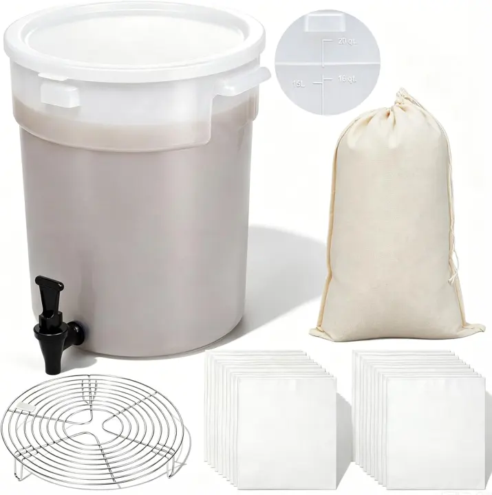 5.8 Gallon Cold Brew Coffee System with Low‑Acid Dual Filtration