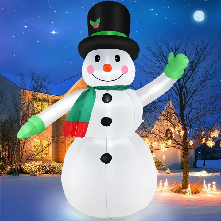 7 ft Inflatable Snowman Outdoor Yard Decoration