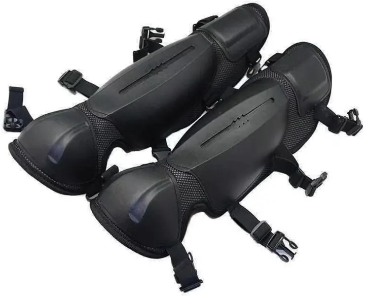 Adjustable Short Trimmer Shin Guards — Mowing & Gardening Gaiters
