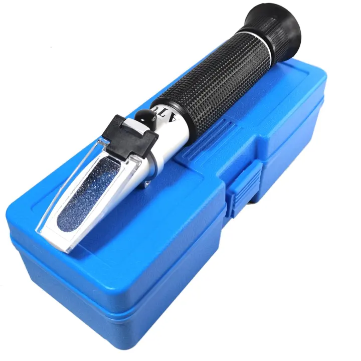 Aquarium Salinity Refractometer with ATC — Dual-Scale Salinity Tester