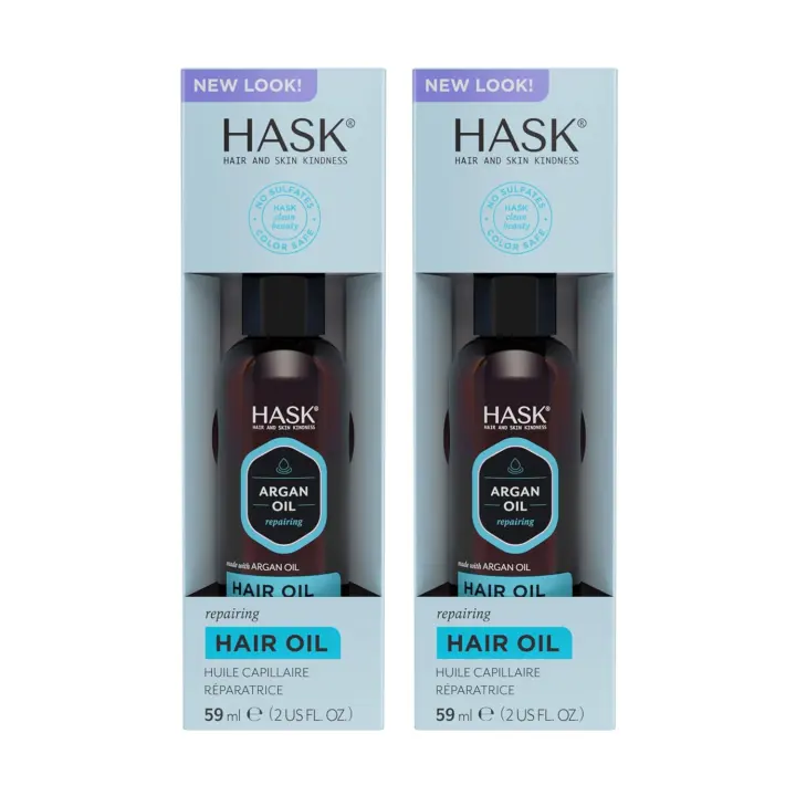 Argan Repairing Shine Hair Oil — Twin Pump Vials (Pack of 2)
