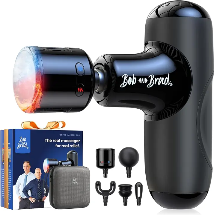 Bob and Brad Q2 Pro Mini Massage Gun — Heat & Cold Recovery