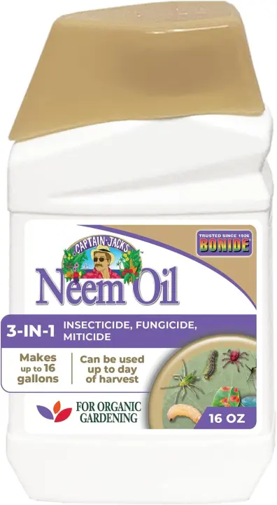 Bonide Captain Jack's Neem Oil Concentrate — 16 oz Garden Insecticide