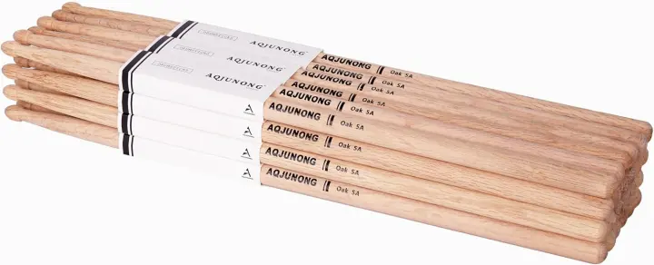 Classic Oak 5A Drumsticks — 12-Pair Pack