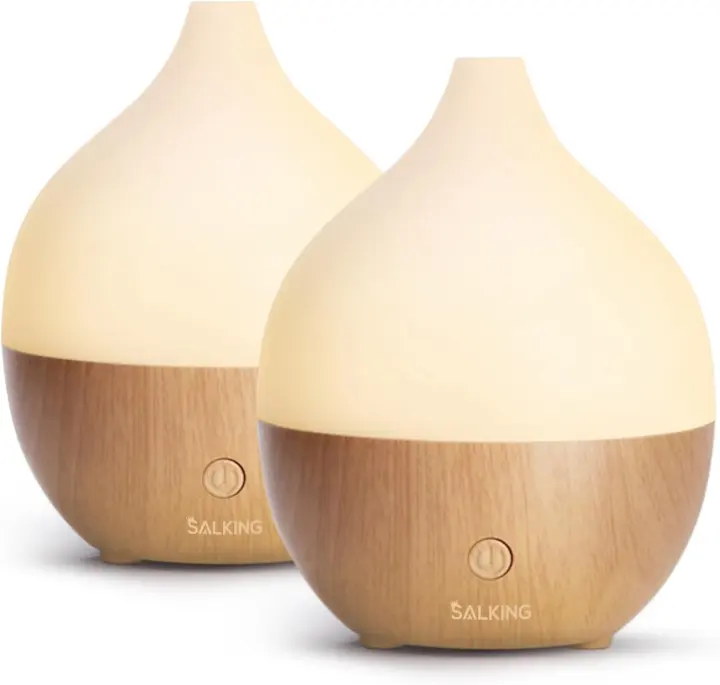 Dual 100ml Ultrasonic Essential Oil Diffuser Set