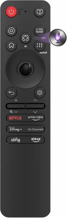 LG Magic Remote Replacement MR25GA (2025) with AI Voice
