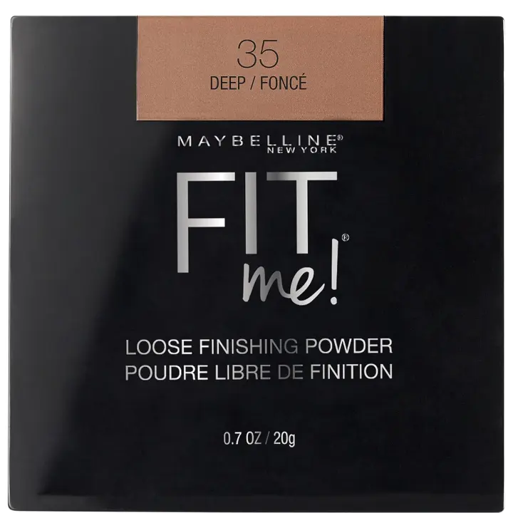 Maybelline Fit Me Loose Setting Powder — Deep Loose Face Finisher