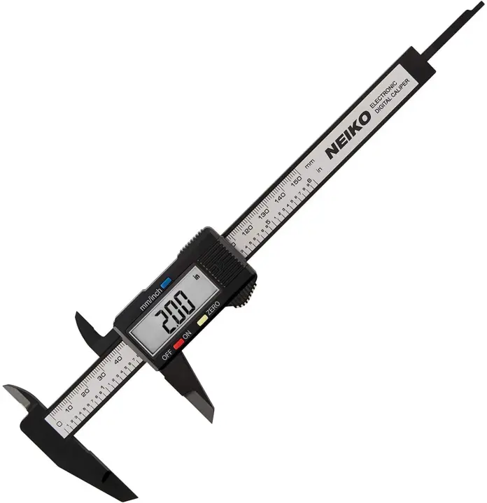 Neiko 01417A 6" Digital Caliper — Plastic Electronic Measuring Tool