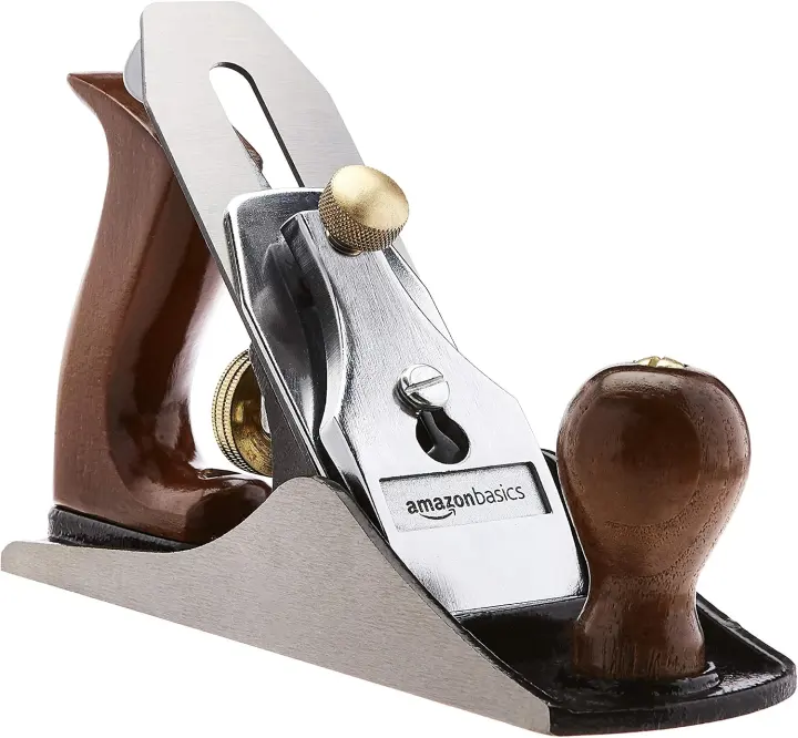 No.4 Adjustable Smoothing Bench Hand Plane — 2-inch Blade, Wood Handles