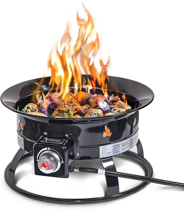 Outland Living 19-inch Portable Propane Fire Pit — 58,000 BTU Firebowl