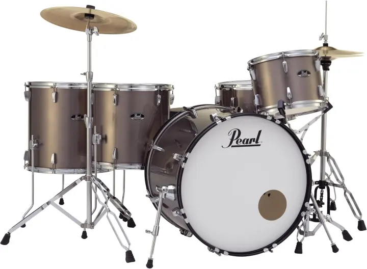 Pearl Roadshow 5-Piece Drum Kit with Cymbals & Hardware — Bronze Metallic