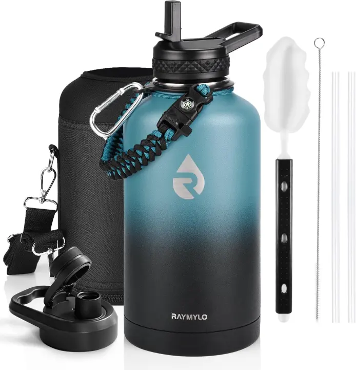 RAYMYLO 64 oz Insulated Water Bottle — Triple-Wall Vacuum Review