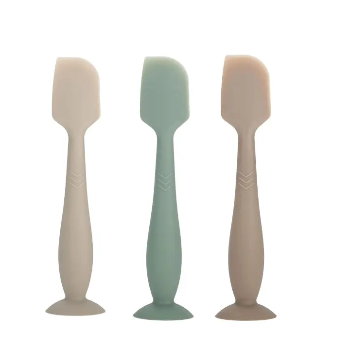 Silicone Diaper Cream Spatula — Rash Applicator with Suction Base