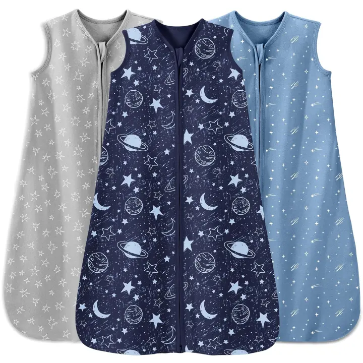 Unnivoll Baby Sleep Sack (6–12 Months) 100% Combed Cotton 0.5 TOG
