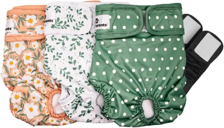 Washable Dog Diapers 3-Pack (Medium) with Extendrs — Pet Parents