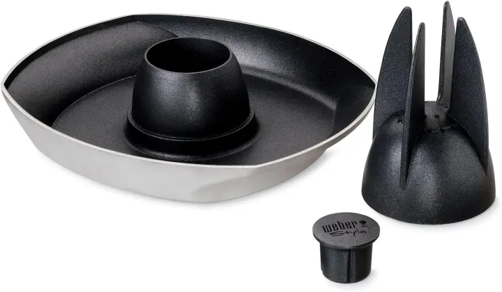 Weber Deluxe Poultry Roaster — Gourmet Poultry Roaster