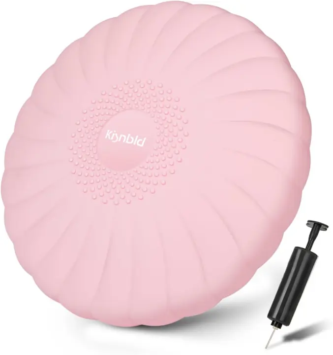 Wobble Balance Disc Cushion with Pump — Core & Posture Trainer