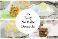 15 Effortless No-Bake Sweet Treats