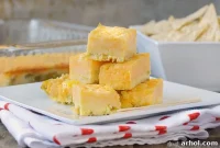 Zesty Green Chile Cheese Squares