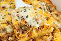 Hearty Sourdough Sausage and Egg Strata