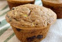 No-Fuss Zucchini Banana Muffins