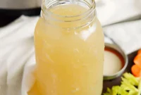 Homemade Instant Pot Turkey Broth