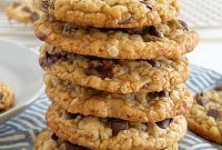 Irresistible Oatmeal Chocolate Chip Cookies