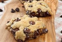 Quick & Easy Oatmeal Chocolate Chip Cookie Bars