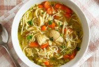 Comforting Leftover Chicken Noodle Soup