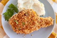 Oven-Baked Crispy Pork Chops