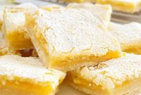 Lemon Shortbread Bars