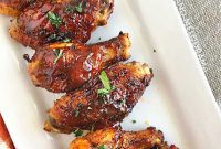 Crispy Air Fryer Dry Rub BBQ Wings
