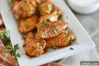 Crispy Air Fryer Buffalo Wings