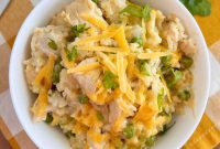Dreamy Instant Pot Cheesy Chicken and Rice