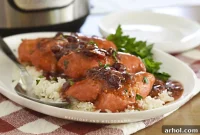 Instant Pot Cranberry Glazed Chicken