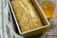 Rustic Rosemary Beer Bread