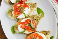 Effortless Caprese Chicken Bake