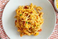 Creamy Instant Pot Chicken Spaghetti