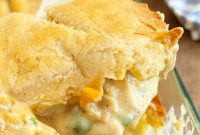 Crescent Roll Chicken Pot Pie Bake