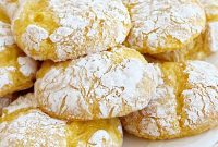 Effortless Lemon Crinkle Cookies from Cake Mix