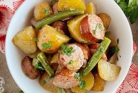 One Pot Wonder Sausage and Potatoes