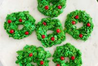 Festive Cornflake Wreaths