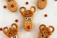 Festive Nutter Butter Reindeer Treats
