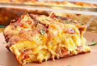 Hearty Ham and Cheese Morning Bake