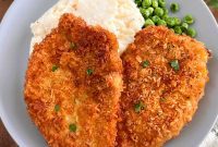 Crispy Golden Polish Pork Chops