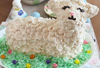 Irresistible Easter Lamb Cake