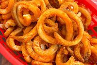 Crispy Air Fryer Frozen Curly Fries