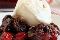 Simple Decadent Chocolate Cherry Cake